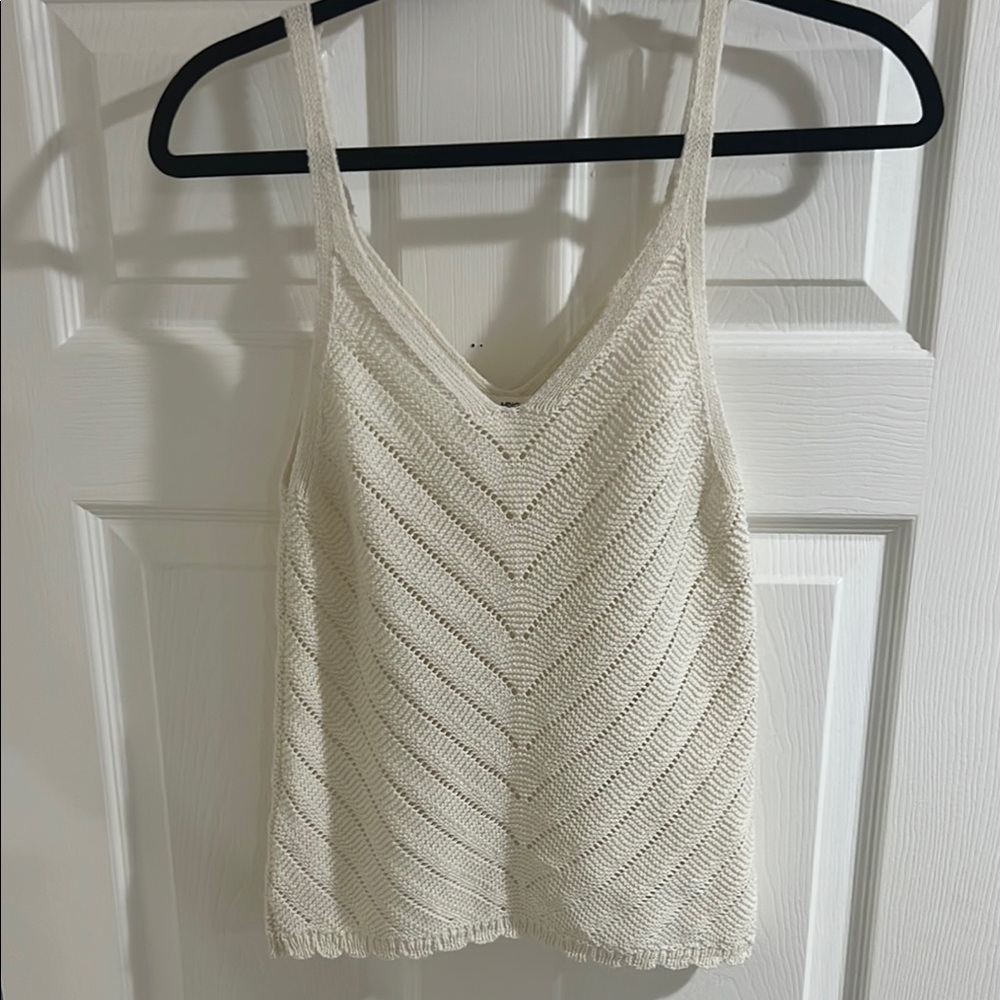 Mango Cream Knit Camisole